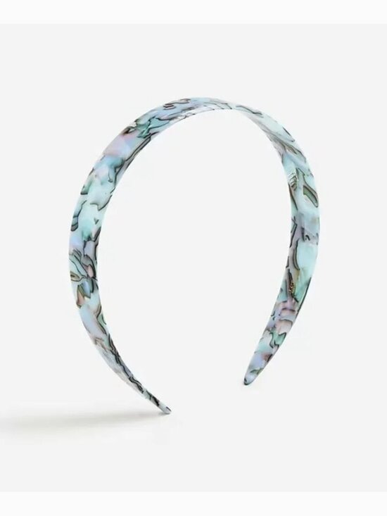 J. Crew Accessories - J. Crew Tortoise Headband in Blue Like New